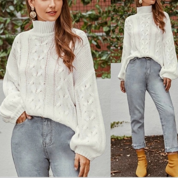 ✨🆕 Cable Knit Sweater ✨ - Picture 3 of 5